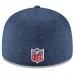 Men's New England Patriots New Era Navy/Gray 2018 NFL Sideline Home Official Low Profile 59FIFTY Fitted Hat 3058487